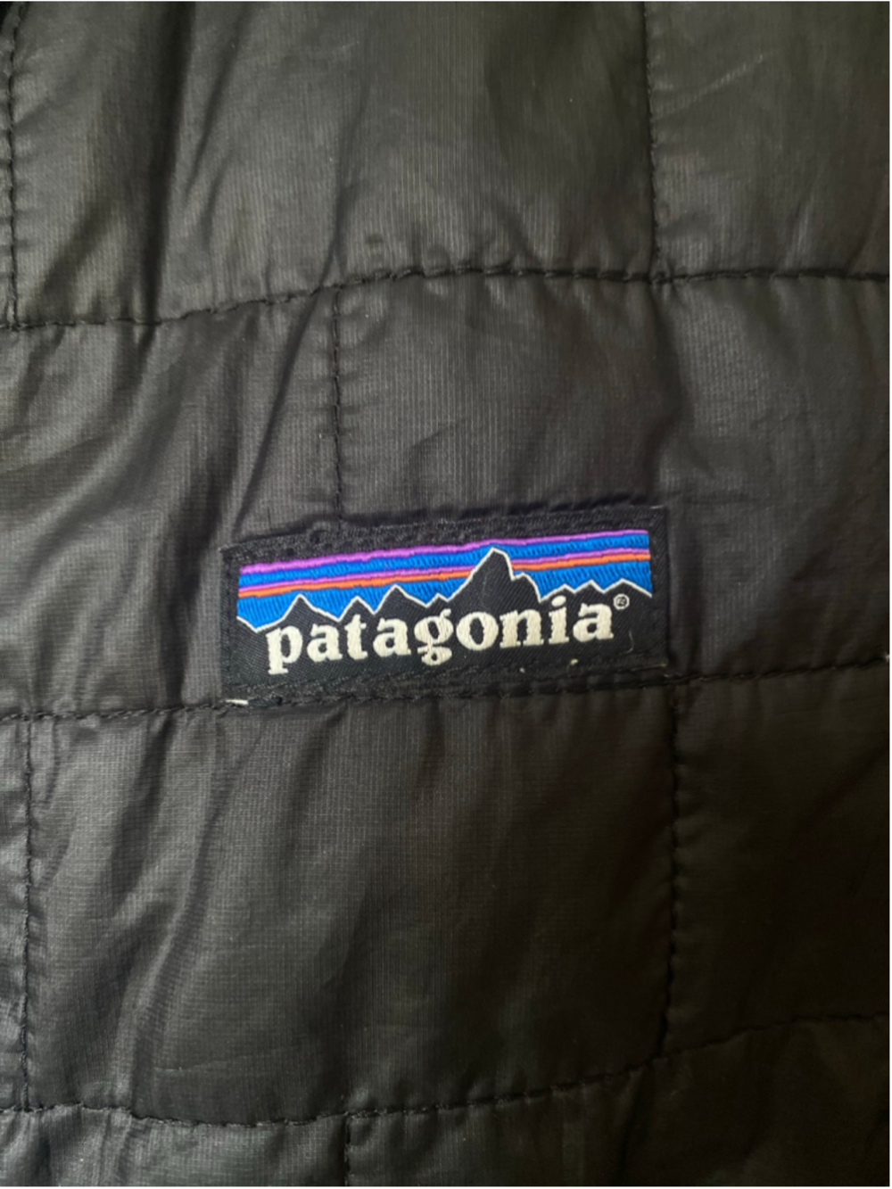 Patagonia Nano Puff Jacket Black Quiet Luxury Quilted Full Zip Gorpcore Hiking - Picture 11 of 14
